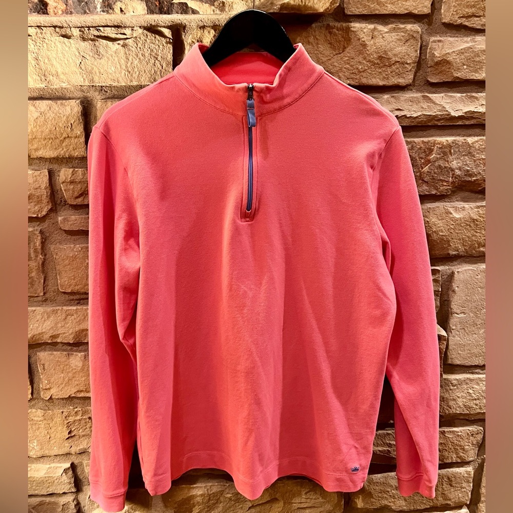 Peter Miller quarter zip long sleeve shirt.